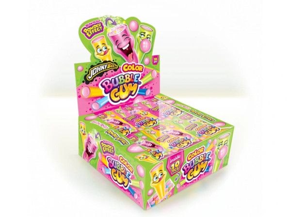 detail Bubble gum stick 35g x 18 - COLOR BUBBLE GUM