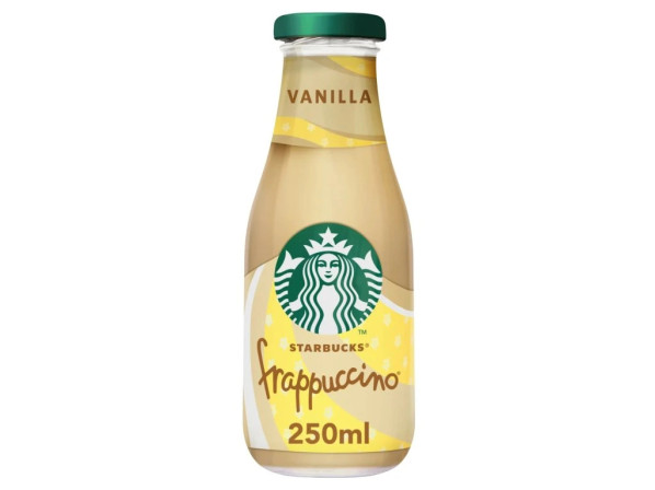 detail Starbucks Frapuccino Vanilla 250ml