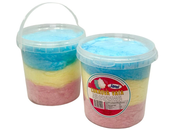 detail Cukrová vata 50g kyblík