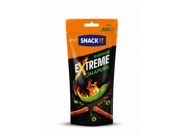detail Snack IT Kabanos Extreme Jalapeňo 95g