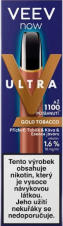 chi tiết VEEV NOW ULTRA 1100 GOLD TOBACCO 18MG