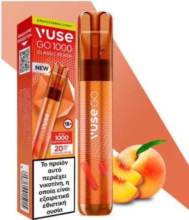 chi tiết VUSE GO P1000 CLASSIC PEACH