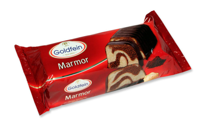 detail Goldfein blok 400g Mramorový Chlebíček