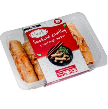 chi tiết VIMEAL Smažené jarní zavítky (chlazené vepřové) 300g