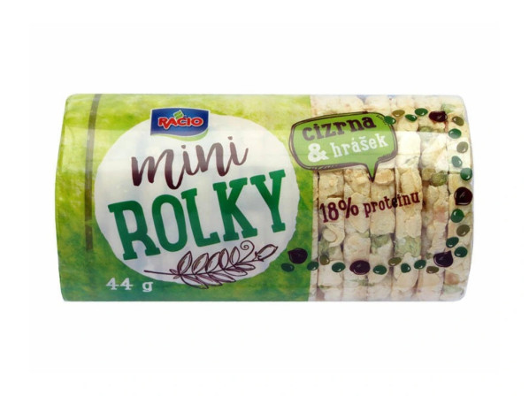 detail Racio mini rolky 44g - Cizrna + Hrášek