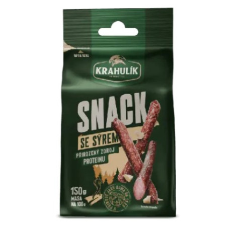 detail Krahulík Snack mini Se Sýrem 150g