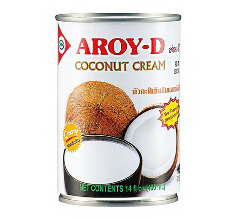 detail Aroy-D Krém kokosový 400ml plech