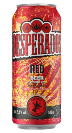 chi tiết Desperados 0,5L RED plech