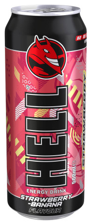 detail Hell energy 0,5L Strawberry - Banana