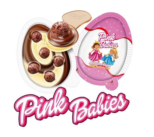 detail PW Vajíčko Pink babies 15g