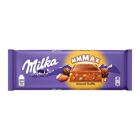 chi tiết Milka 300g Almonds Truffle - 12ks/kart