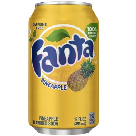 chi tiết Fanta 0,355L ananas USA