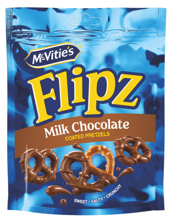chi tiết Flipz 70g Milk chocolate - 9ks/kart