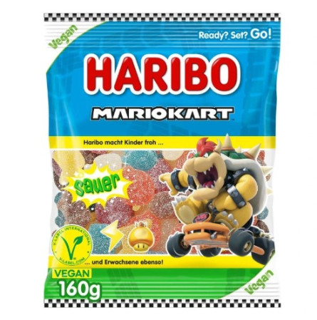 detail Haribo 160g Mariokart saure