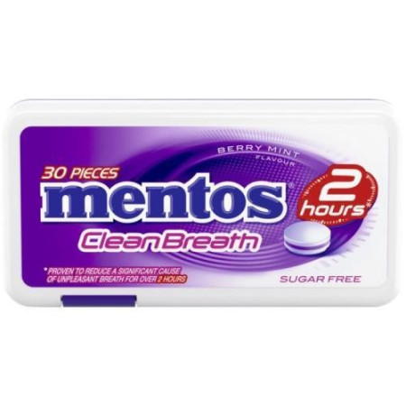 detail Mentos CleanBreath 21g Berry