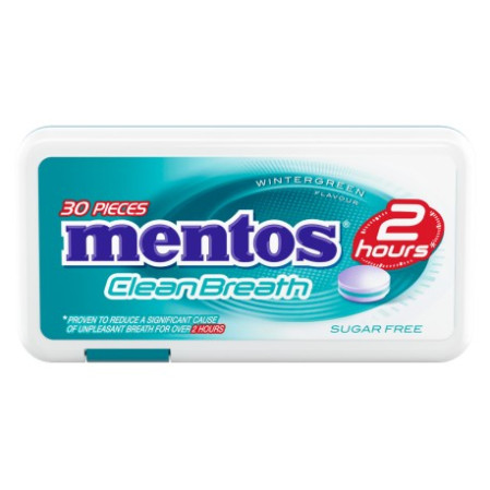 detail Mentos CleanBreath 21g Winter Green