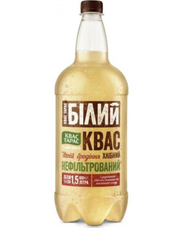 detail Kvas Taras 1,5L Bílý