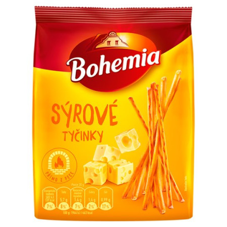 detail Bohemia tyčinky 160g Sýrové