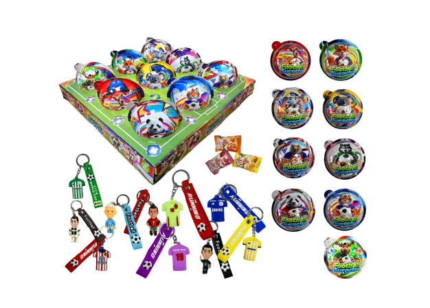 chi tiết Vajíčko - FOOTBALL PLASTIC BALLS 20g x 9ks