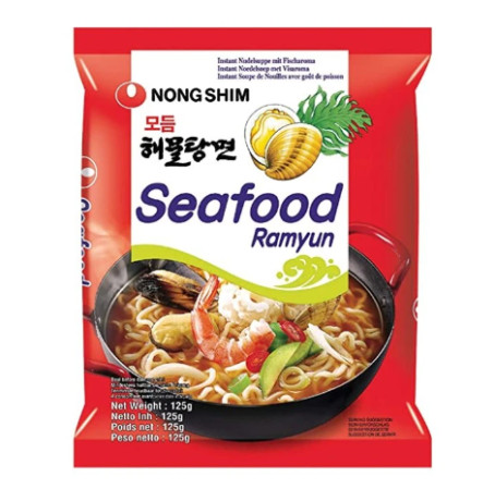 chi tiết Nongshim 125g Seafood - 20ks/kart