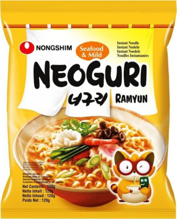 chi tiết Nongshim Neoguri 120g Mild - 20ks/kart
