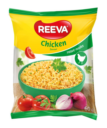 detail Reeva instantní nudle 60g x 60 kuřecí
