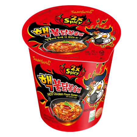chi tiết Samyang Buldak CUP 70g 2xspicy
