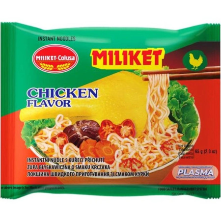 chi tiết MILIKET Inst. nudle 65g kuřecí