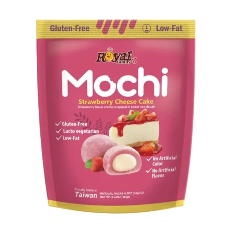 chi tiết Mochi Royal 120g Strawberry cheese cake