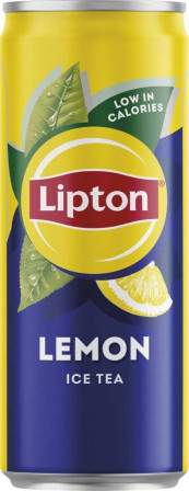 detail Lipton plech 0.33l Lemon