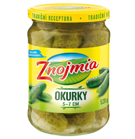 detail Znojmia Okurky 5-7 520g