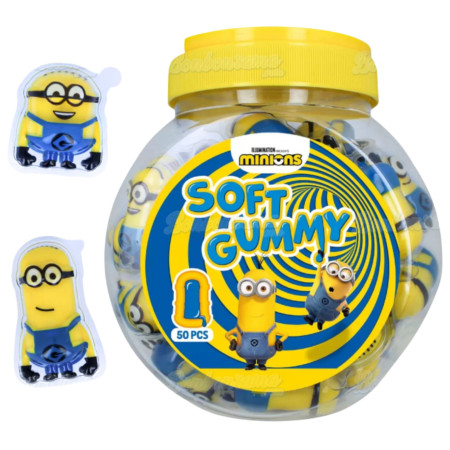 detail Minions soft gummy 18g x 50