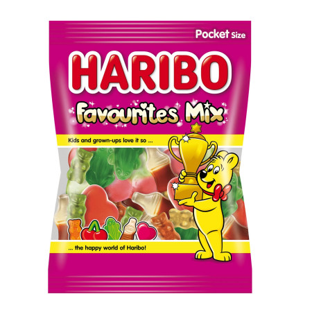 detail Haribo 80g favourites mix