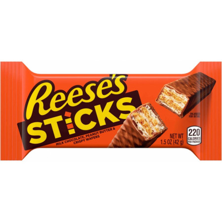 chi tiết Reeses 42g sticks x 20 ks