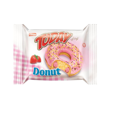 detail Today Donut 50g*24ks - jahoda