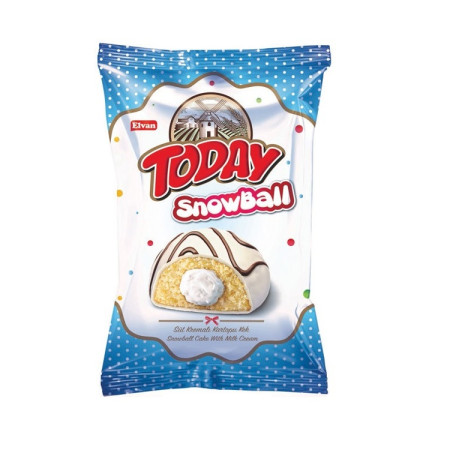 chi tiết Today Snowball 50g*24ks - milky
