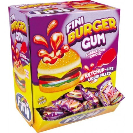 chi tiết Fini - Burger Gum 5g x 200
