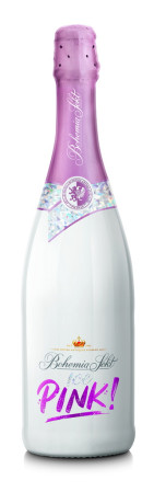 chi tiết Bohemia 0,75L Sekt Pink Ice