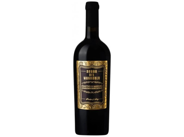 detail Borgo del mandorlo primitivo di manduria 750ml