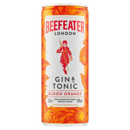 chi tiết Gin beef.Tonic 250ml Orange