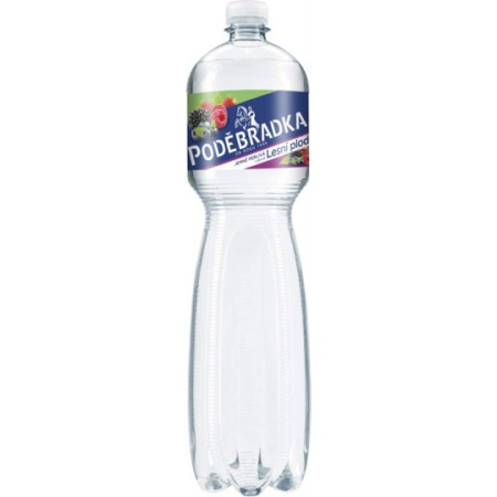 chi tiết Poděbradka 1,5L PET Lesní plody