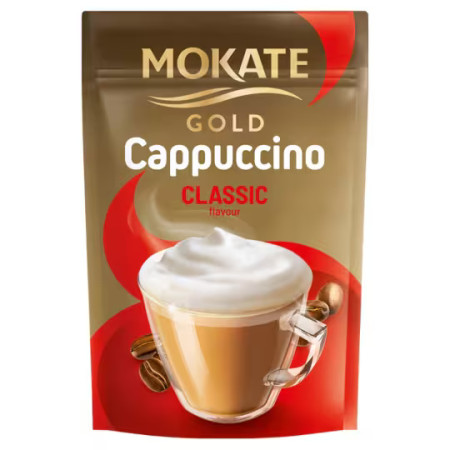 chi tiết Mokate Gold Cappuccino Classic 100g
