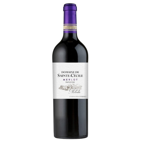 chi tiết Domaine De Sainte-Cécile Merlot 0,75l 14%