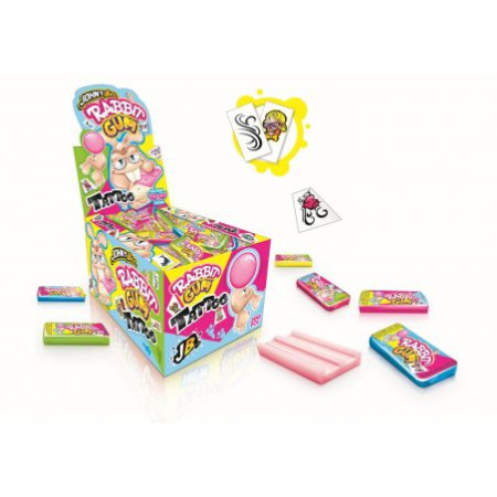 detail JB RABBIT GUM + tattoo 5g x 200