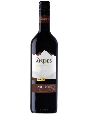 detail Andes Merlot Chile 750ml
