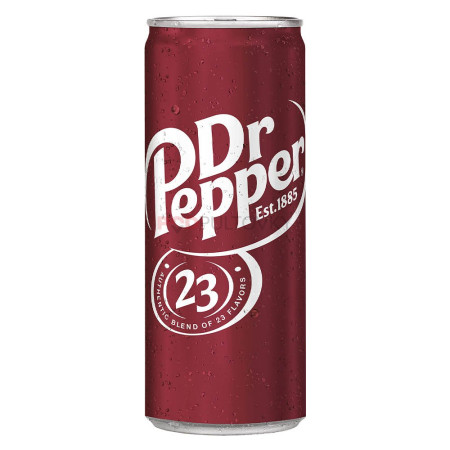 chi tiết Dr.pepper EU Classic 330ml x 24 (lon cao)