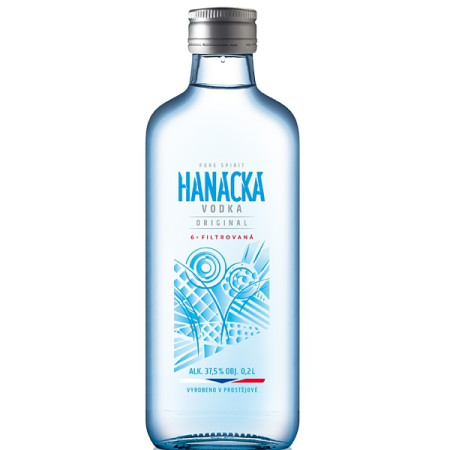 chi tiết Hanacka Vodka 37,5% 0,2 L