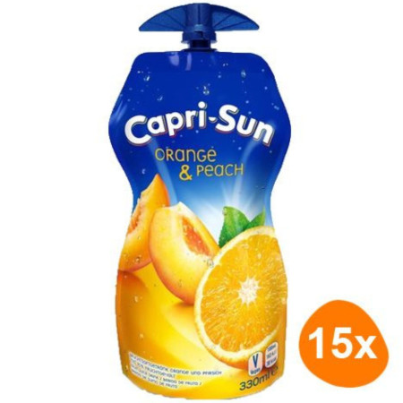 detail Capri sun 0,33L Orange + Peach