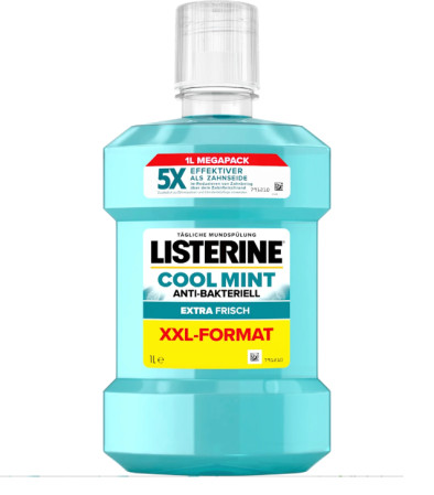 chi tiết Listerine 1L Cool Mint XXL - format
