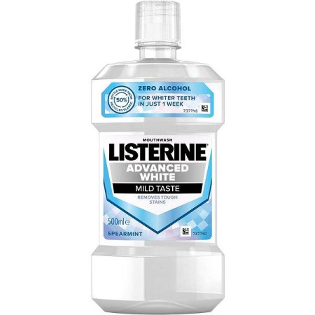 detail Listerine 500ml Advanced White